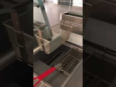 ETL CERTIFIED US TYPE GAS DEEP FRYER